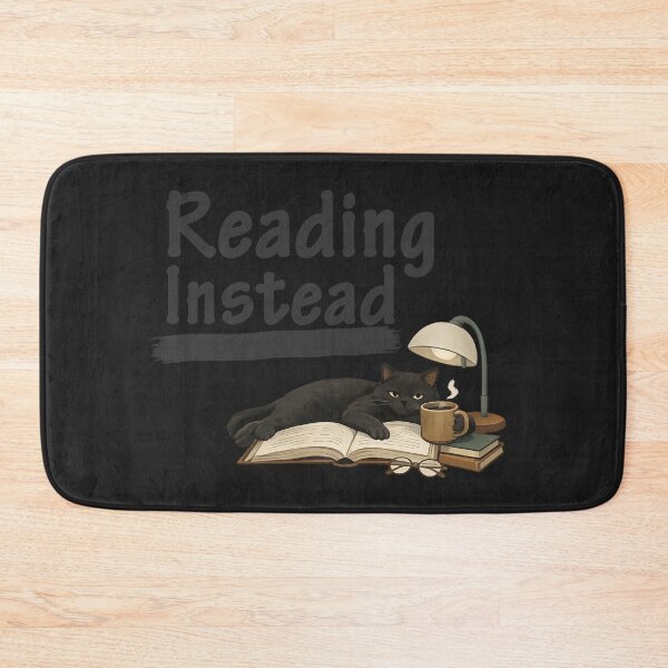 Item preview, Reading Instead designed and sold by QuietNovaShop.