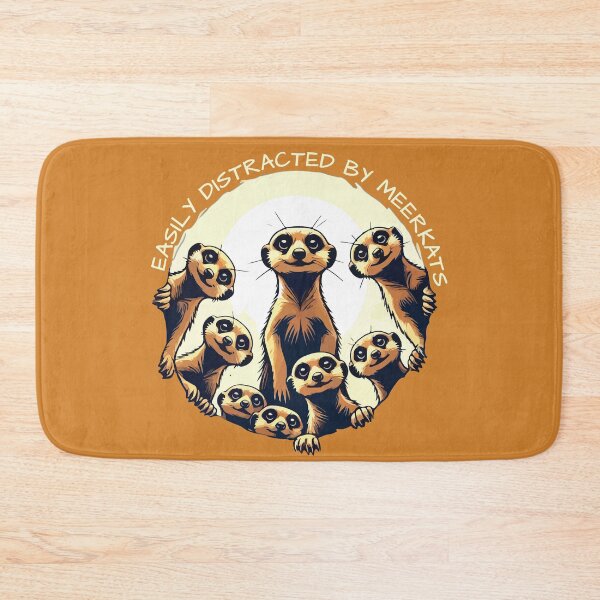 Item preview, Easily Distracted By Meerkat Africa Desert Safari Funny designed and sold by d247.