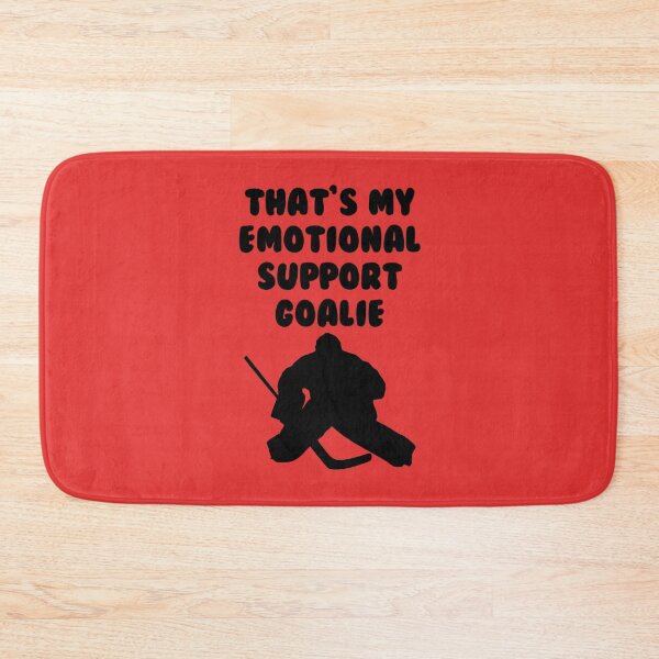 Item preview, that's my emotional support goalie (with goalie) designed and sold by katlcov1.