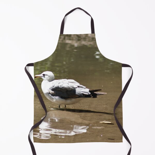 Item preview, Seagull Standing in Pond designed and sold by WilesTheFox.