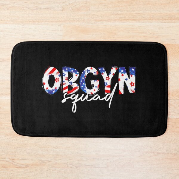 Item preview, Obgyn Floral American Flag designed and sold by goombi-creative.