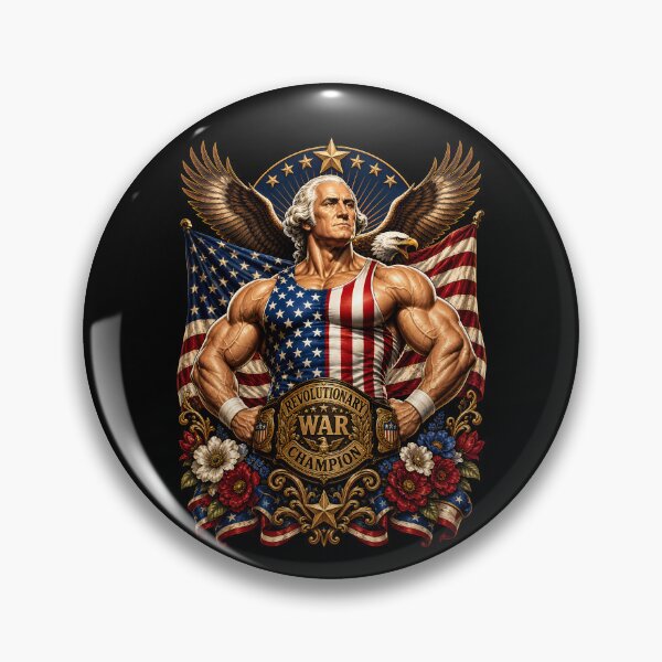 Item preview, Superhero George Washington Funny 4th Of July Gear designed and sold by DynamicDesign.