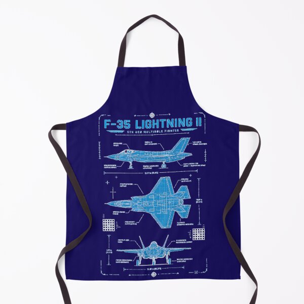 Item preview, F-35 Lightning II Blueprint 5th Gen Fighter Jet Design designed and sold by RockyLambda.