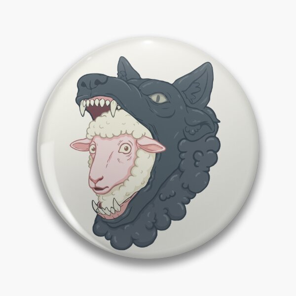 Item preview, Sheep in Wolf Jaw designed and sold by Gkinoki.