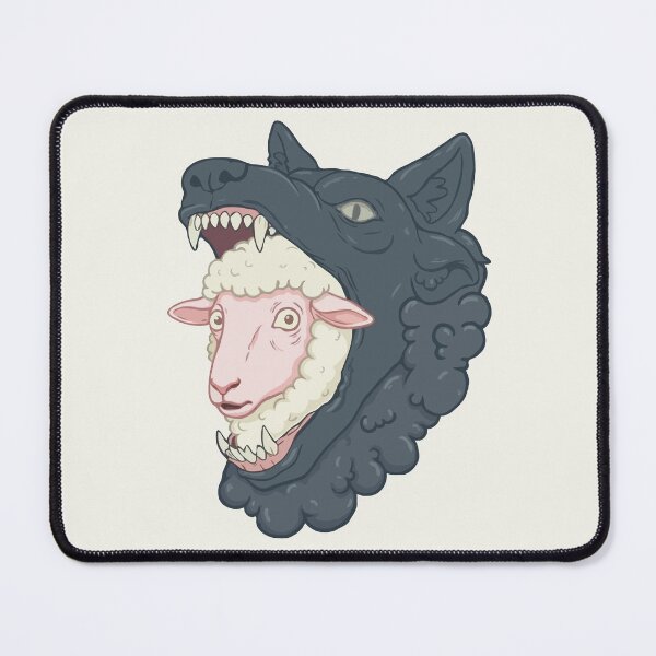 Item preview, Sheep in Wolf Jaw designed and sold by Gkinoki.