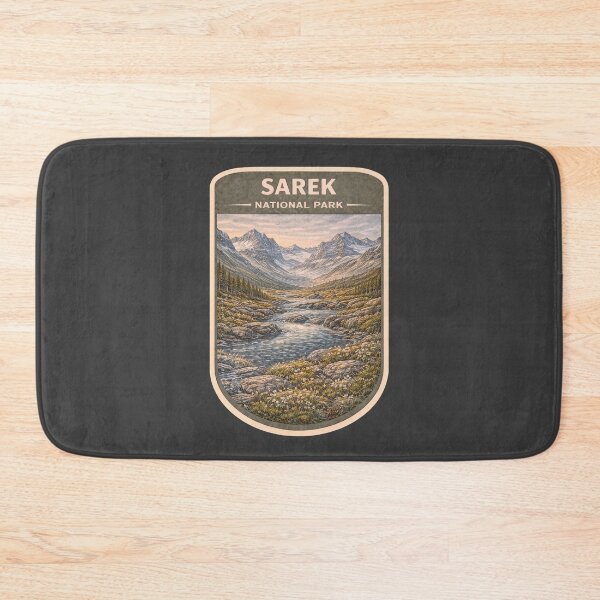 Item preview, Vintage Sweden National Park Travel Print: Sarek  designed and sold by PinUpPizzazz.