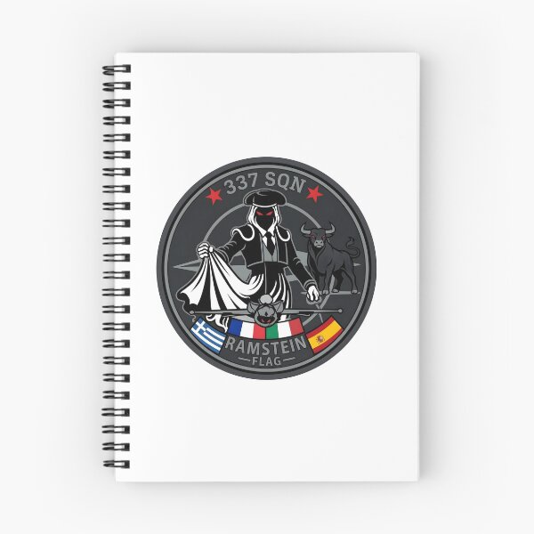 Item preview, 337 Squadron Ramstein Flag Exercise Patch designed and sold by CharlieDesings.