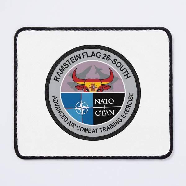Item preview, Ramstein Flag 26-South Advanced Air Combat Training Exercise Patch designed and sold by CharlieDesings.