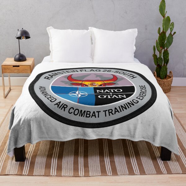 Item preview, Ramstein Flag 26-South Advanced Air Combat Training Exercise Patch designed and sold by CharlieDesings.