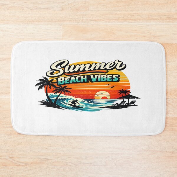Item preview, Summer Beach Vibes Retro Sunset | Vintage Tropical Summer Vacation Sticker designed and sold by sosservice.