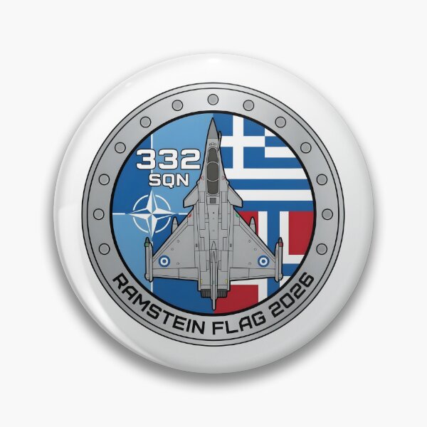 Item preview, 332 Squadron Ramstein Flag 2026 Exercise Patch designed and sold by CharlieDesings.