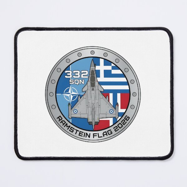 Item preview, 332 Squadron Ramstein Flag 2026 Exercise Patch designed and sold by CharlieDesings.