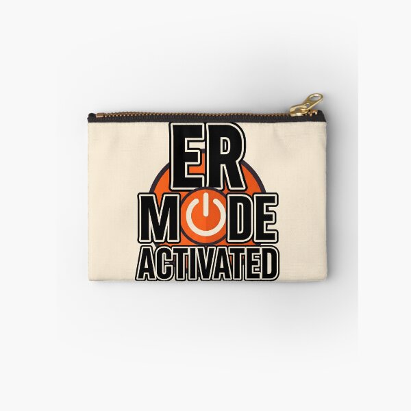 Item preview, ER Mode Activated Funny Emergency Room Apparel Gift Design designed and sold by Dantin.