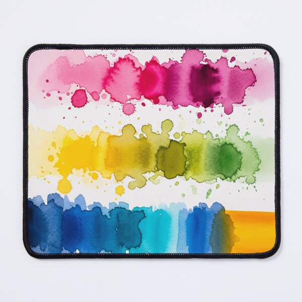 Item preview, Watercolor Gradient Color Test Strip designed and sold by PixorStudio.