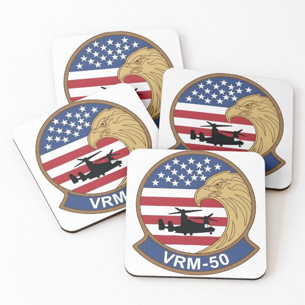 Item preview, VRM-50 Fleet Logistics Multi-Mission Squadron Patch designed and sold by CharlieDesings.