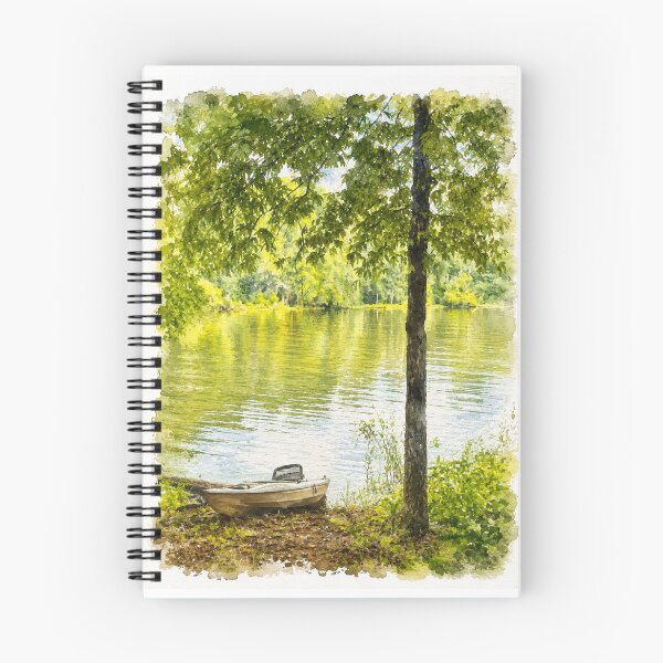 Item preview, Quiet Launch on the Hiwassee designed and sold by Sage and Visions.