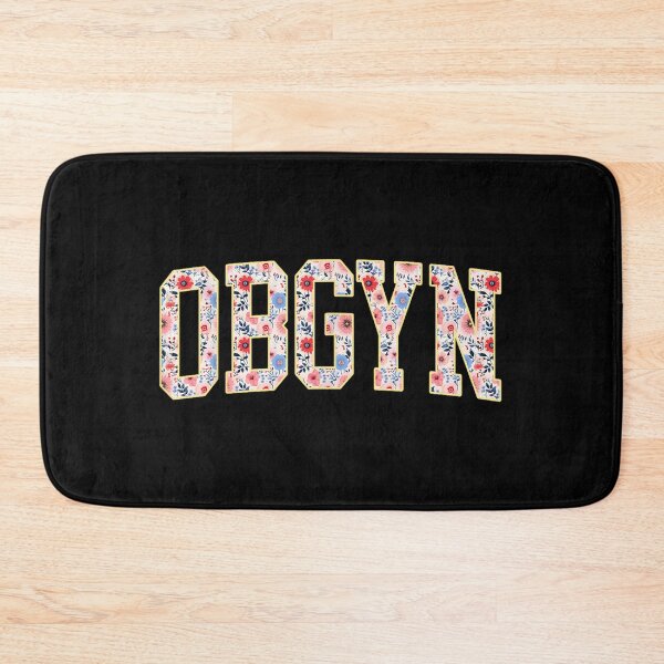 Item preview, Obgyn Floral Leopard designed and sold by goombi-creative.