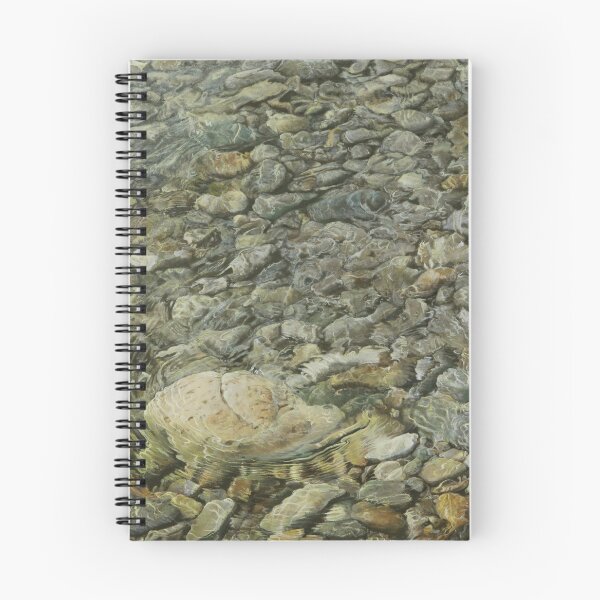 Item preview, Clear Flowing Stream with River Pebbles - Hyperrealistic Art designed and sold by HaedamArt.