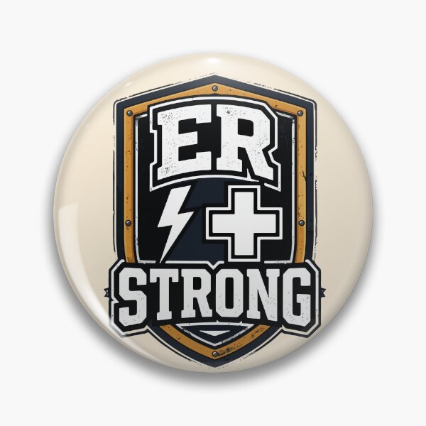 Item preview, ER Strong Nursing Strength Emergency Department Gift Design designed and sold by Dantin.