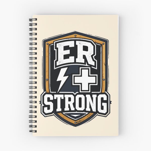 Item preview, ER Strong Nursing Strength Emergency Department Gift Design designed and sold by Dantin.