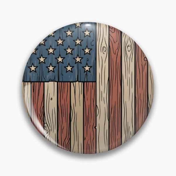 Item preview, Rustic wooden American flag designed and sold by jlStopMedia.