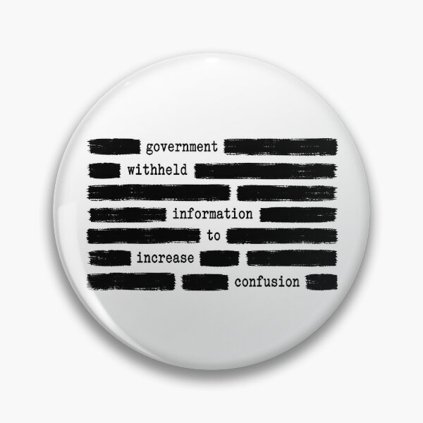 Item preview, Withheld Information To Increase Confusion Anti Government Gear designed and sold by DynamicDesign.