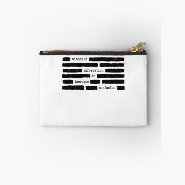 Item preview, Withheld Information To Increase Confusion Anti Government Gear designed and sold by DynamicDesign.