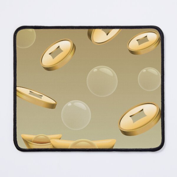 Item preview, Golden Sycee And Coins Wealth Cartoon Illustration designed and sold by Lexkon Liu's art.