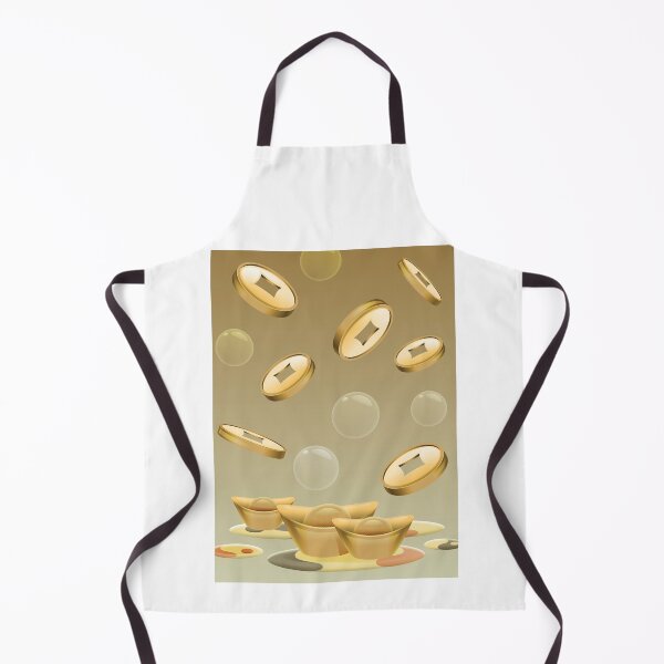 Item preview, Golden Sycee And Coins Wealth Cartoon Illustration designed and sold by Lexkon Liu's art.