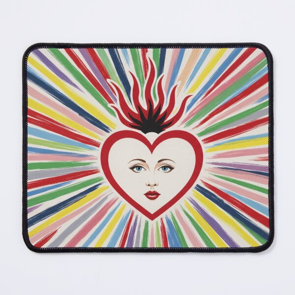 Item preview, Sacred Heart Pop Art Portrait designed and sold by PixorStudio.