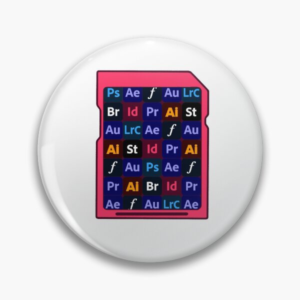 Item preview, Tarjeta SD de Adobe InDesign designed and sold by carbocreates.