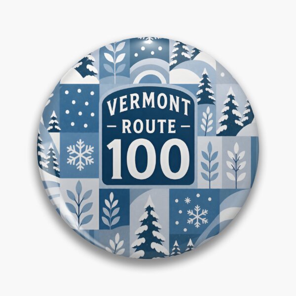 Item preview, Vermont route 100 designed and sold by Broken Antler Designs .