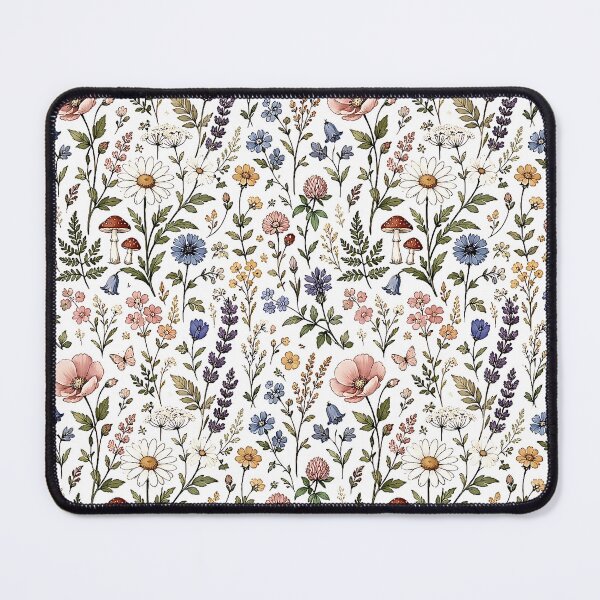 Item preview, cottagecore flower pattern  designed and sold by Dreamweaver Mandalas.