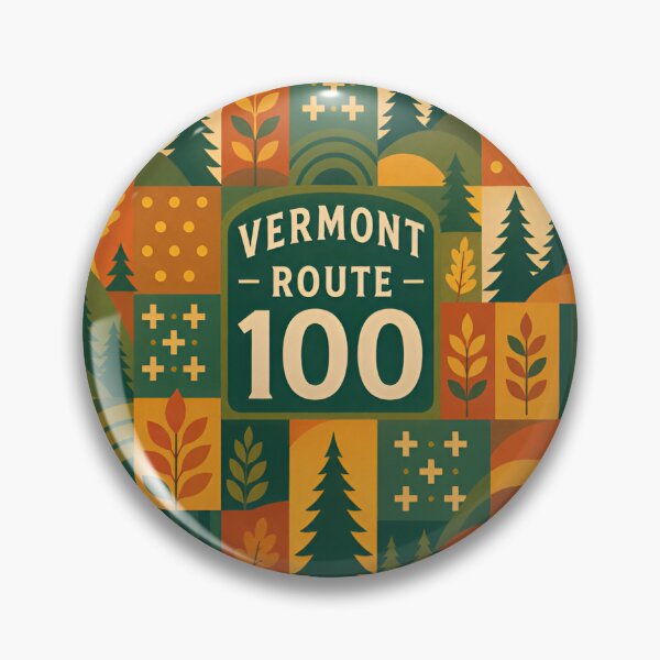 Item preview, Vermont route 100 designed and sold by Broken Antler Designs .