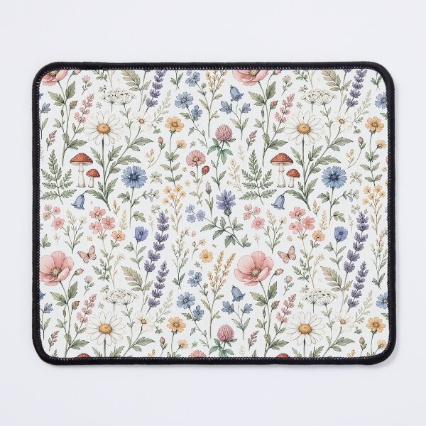 Item preview, cottagecore flower pattern  designed and sold by Dreamweaver Mandalas.