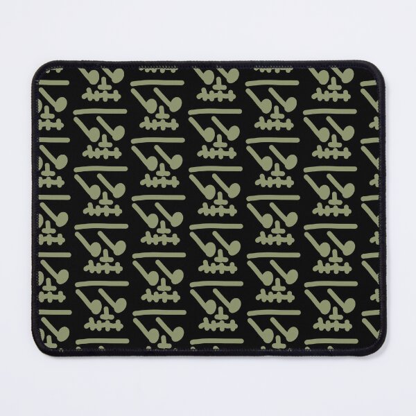 Item preview, Abstract Doodle Face – Olive Green Minimalist Line Art Character designed and sold by felipemaldonadoart.