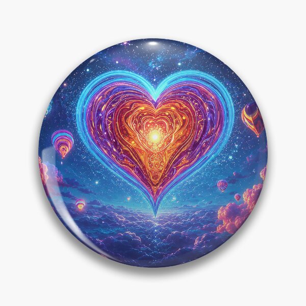 Item preview, The Dreamlit Heart of Celestial Wishes designed and sold by BlissBlvdShop.