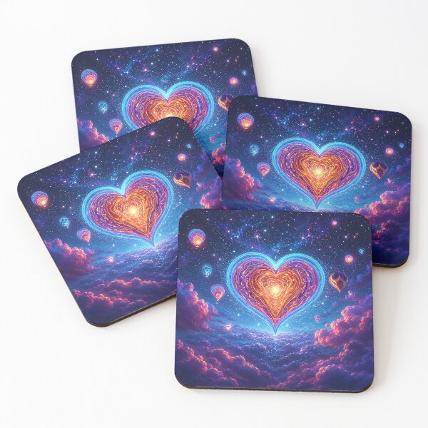 Item preview, The Dreamlit Heart of Celestial Wishes designed and sold by BlissBlvdShop.