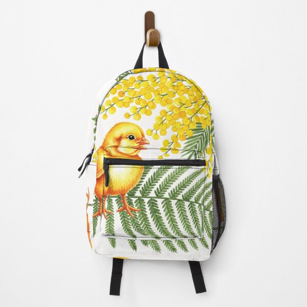 Item preview, Yellow Chicks and Mimosa Branch designed and sold by PixorStudio.