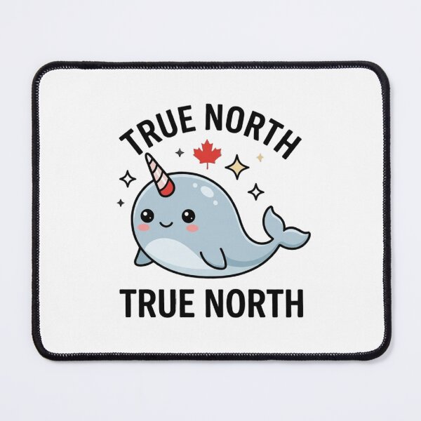Item preview, Kawaii True North Narwhal Canadian Pride designed and sold by InspiredCreatives.