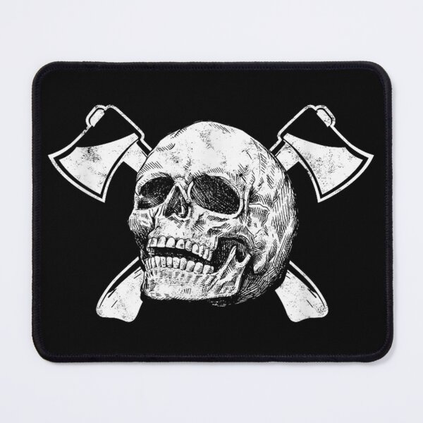Item preview, Axe Throwing Skull Funny designed and sold by goombi-creative.