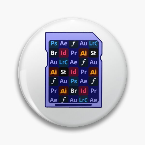 Item preview, Adobe Audio & Video Apps SD Card designed and sold by carbocreates.