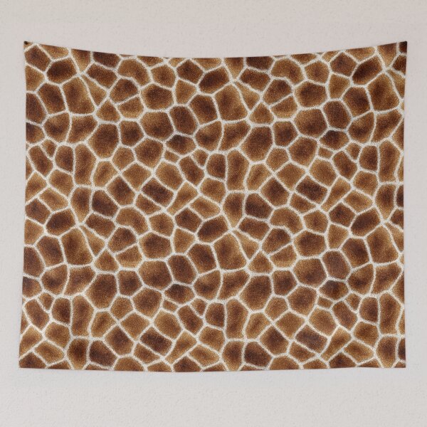 Item preview, Realistic Brown Giraffe Fur Surface Pattern designed and sold by arteresting-art.