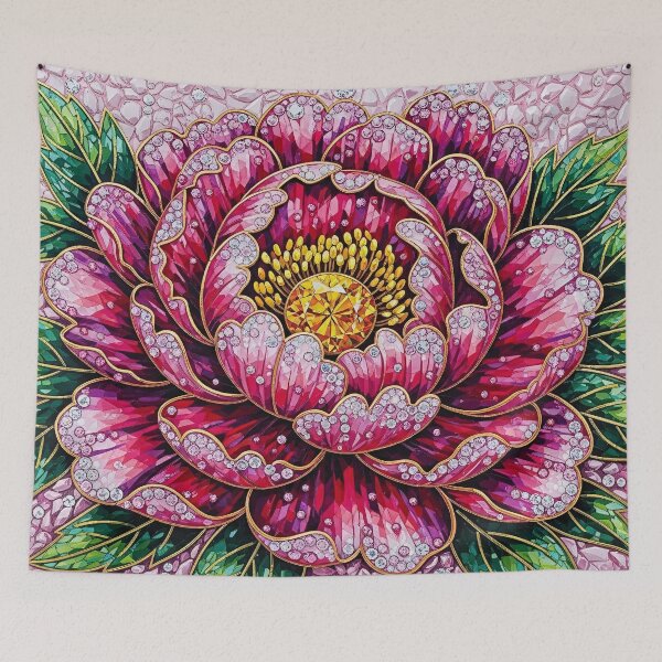 Item preview, Magenta Peony Bloom Close-Up designed and sold by PixorStudio.