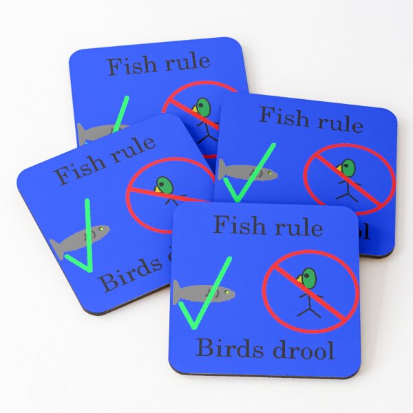 Item preview, Fish Vs. Bird designed and sold by SardinesClub.