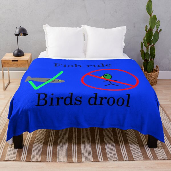 Item preview, Fish Vs. Bird designed and sold by SardinesClub.