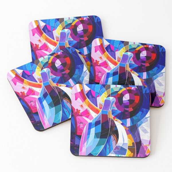 Item preview, Abstract Organic Bird Geometry Composition designed and sold by NizuCaCi.
