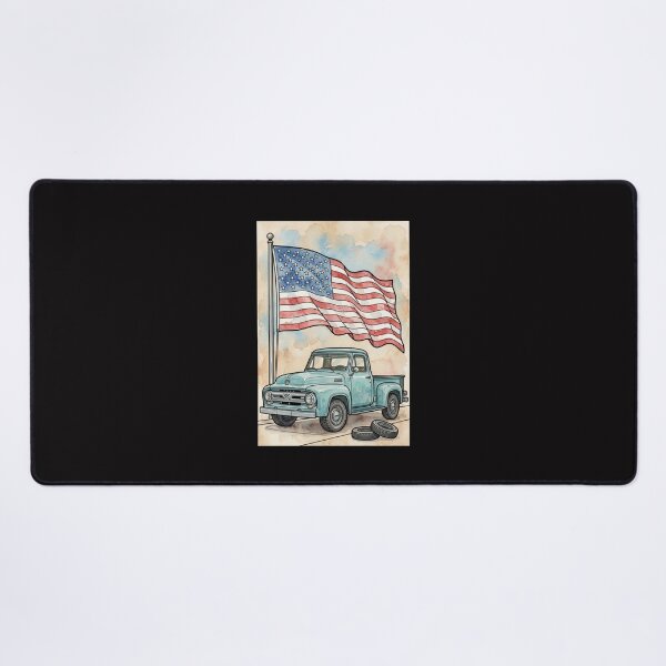 Item preview, Vintage pickup truck - opt 1 designed and sold by jlStopMedia.