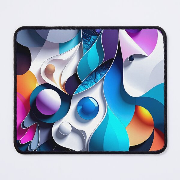 Item preview, Vibrant Glass Mosaic Abstract Pattern designed and sold by NizuCaCi.
