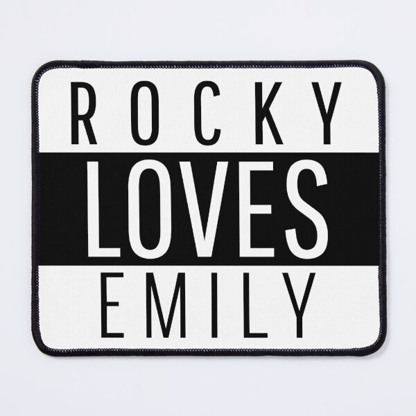 Item preview, Rocky Loves Emily designed and sold by RupertsGarage.